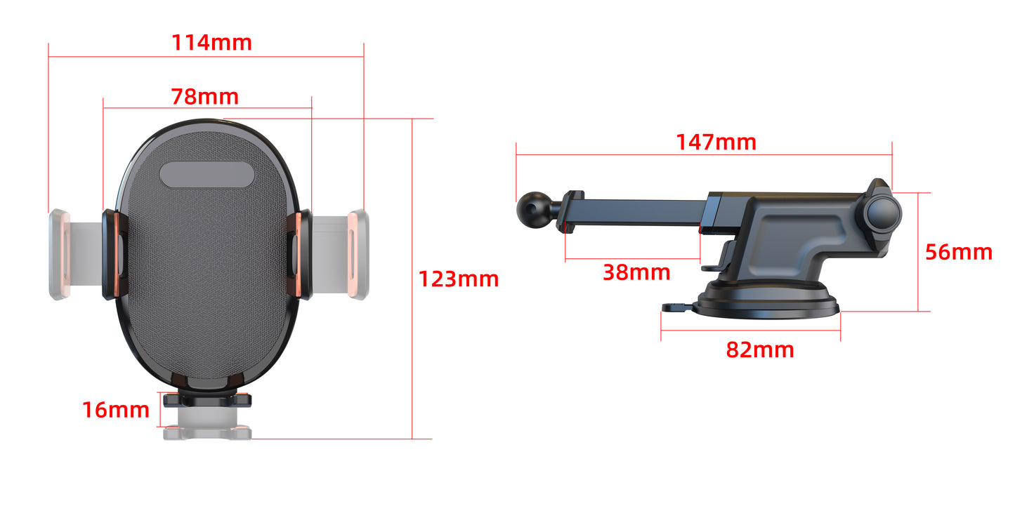 Supporto Magnetico per Cellulare da Auto - ZJ820