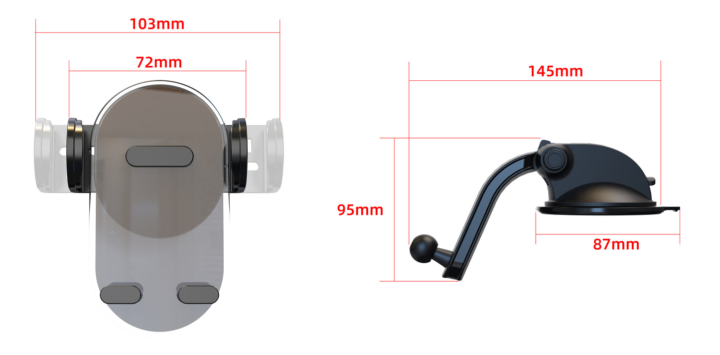 Supporto Magnetico per Cellulare da Auto - ZJ818