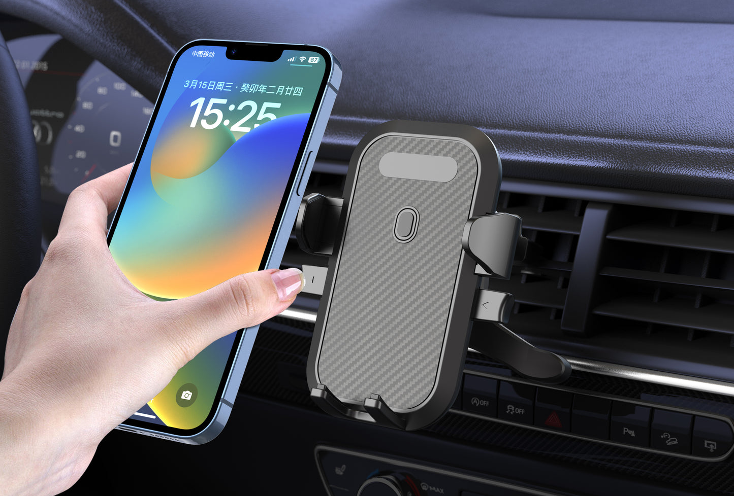 Supporto Magnetico per Cellulare da Auto - ZJ822