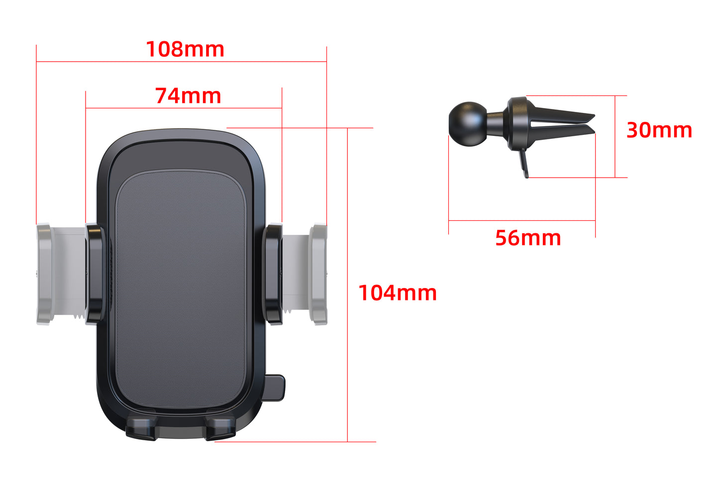 Supporto Magnetico per Cellulare da Auto - ZJ823
