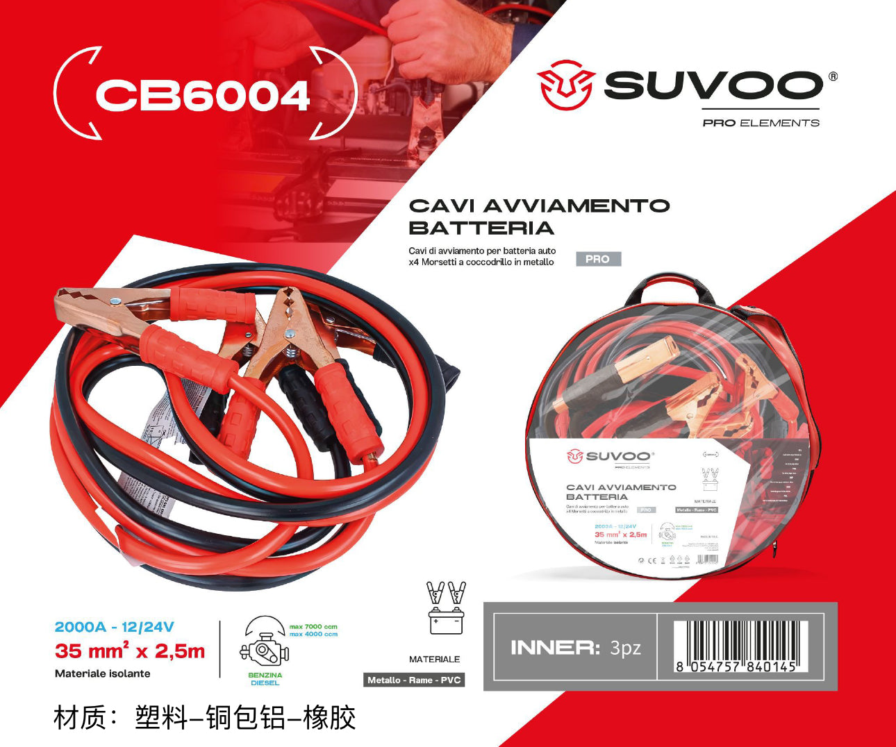Cavi batteria
