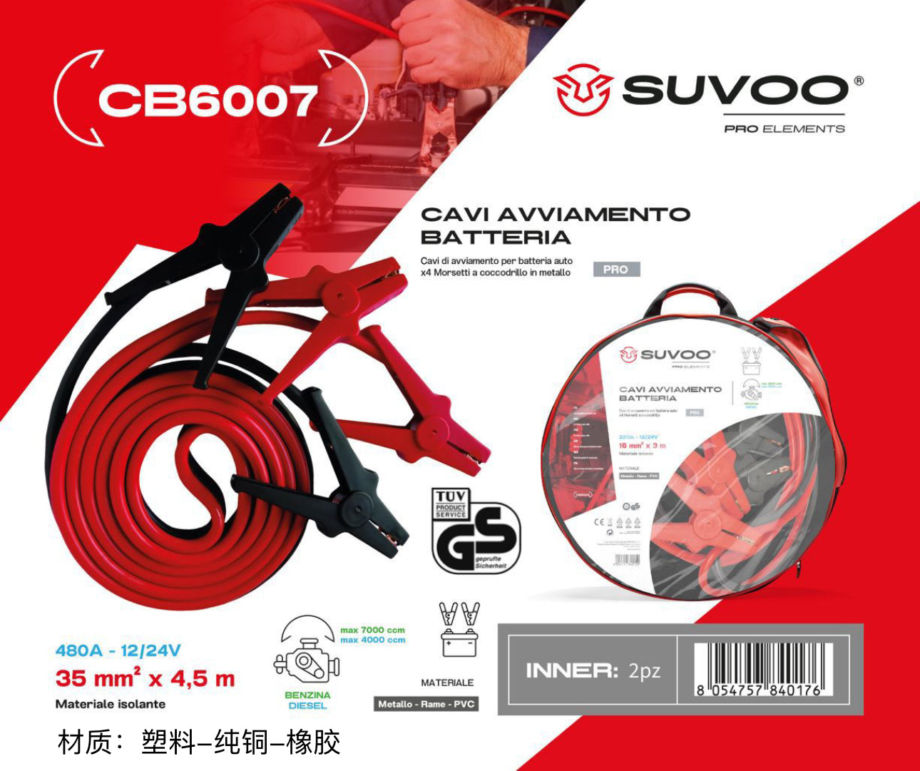 Cavi batteria