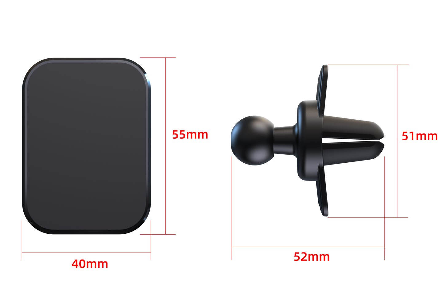 Supporto Magnetico per Cellulare da Auto - ZJ811