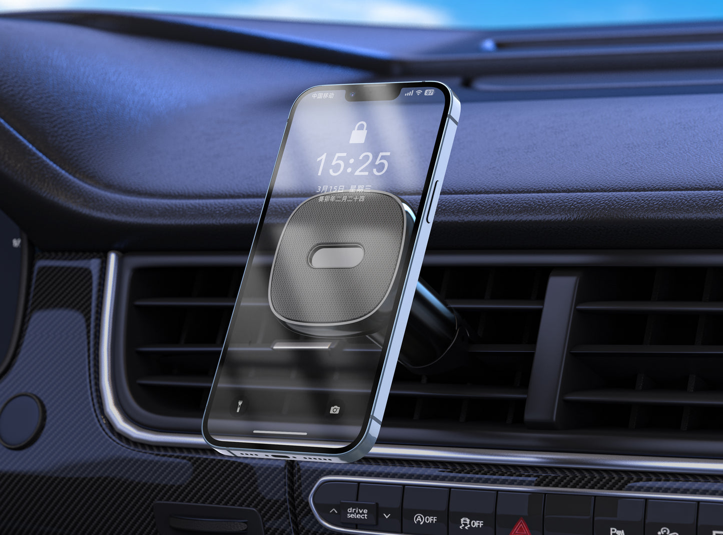 Supporto Magnetico per Cellulare da Auto - ZJ802