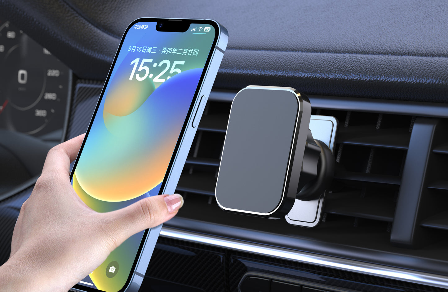 Supporto Magnetico per Cellulare da Auto - ZJ811