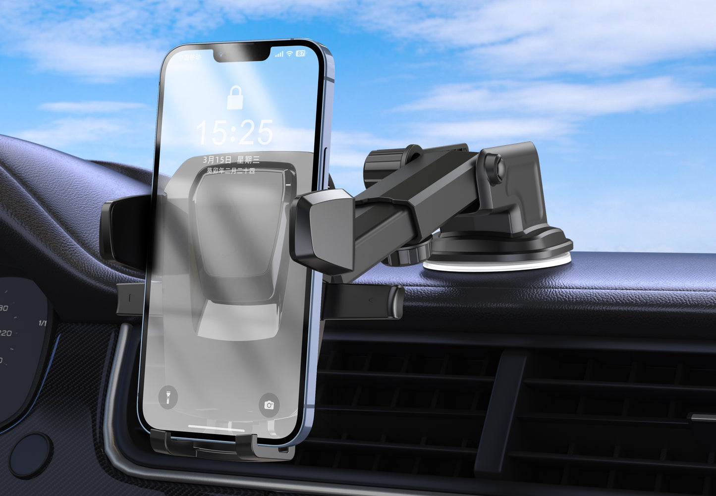 Supporto Magnetico per Cellulare da Auto - ZJ825