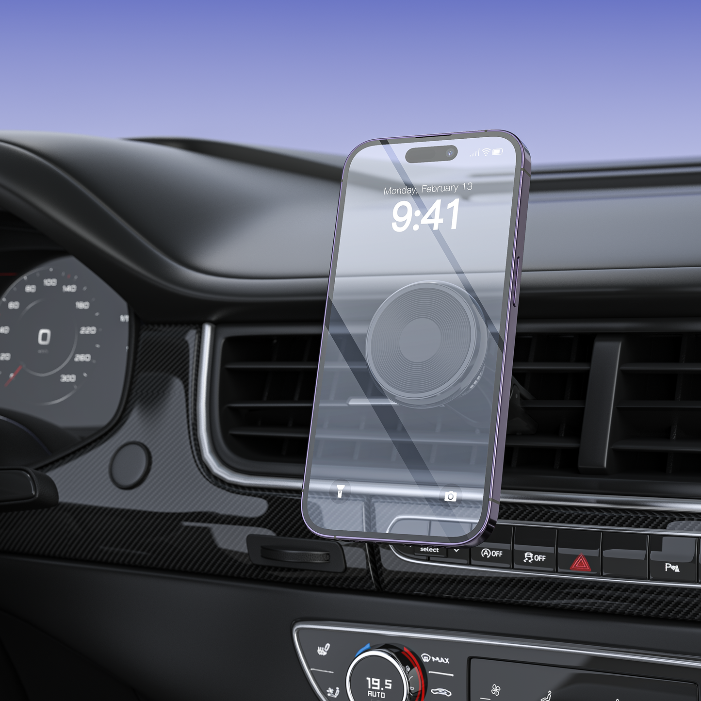 Supporto Magnetico per Cellulare da Auto - ZJ803