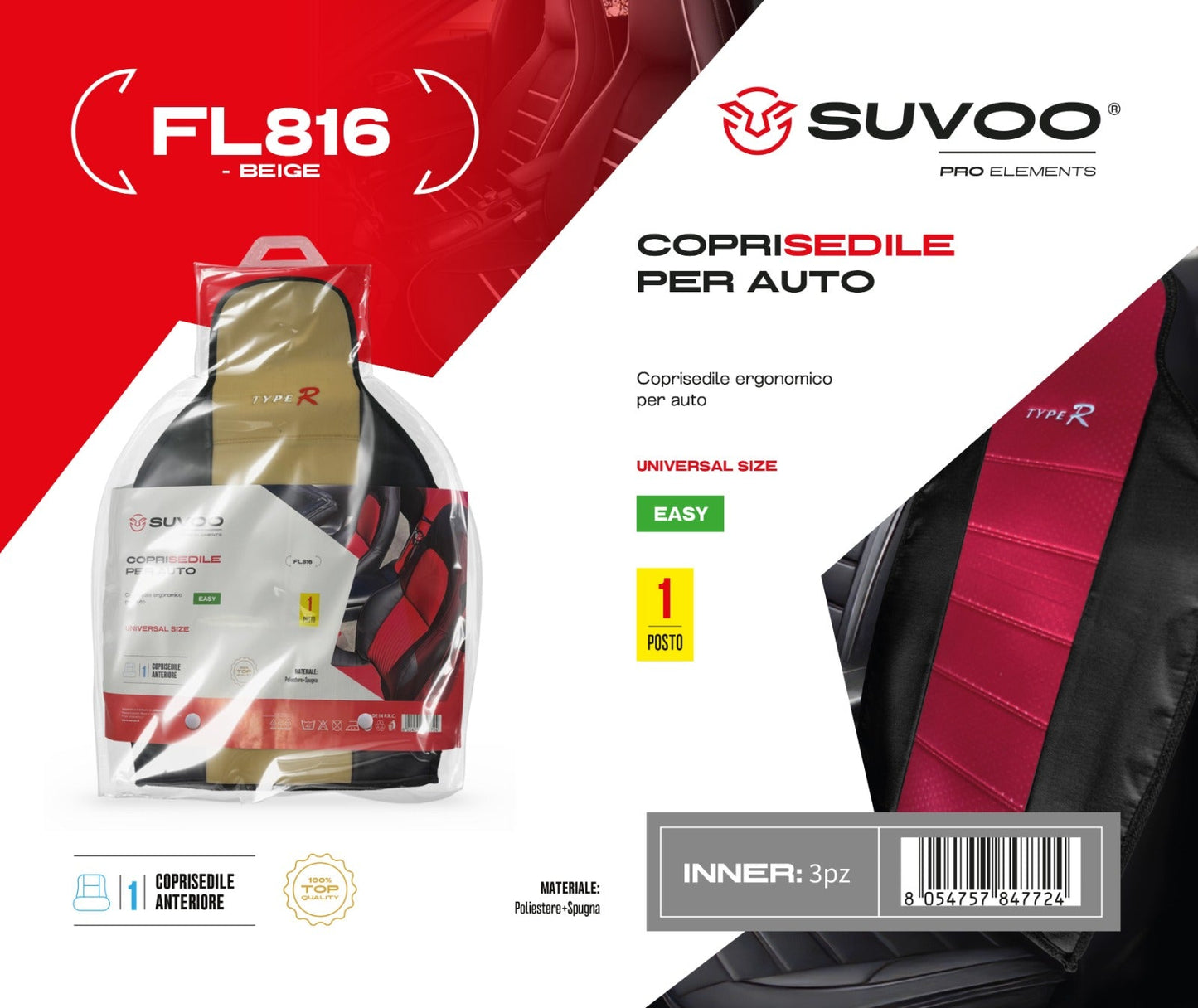 Coprisedile per auto