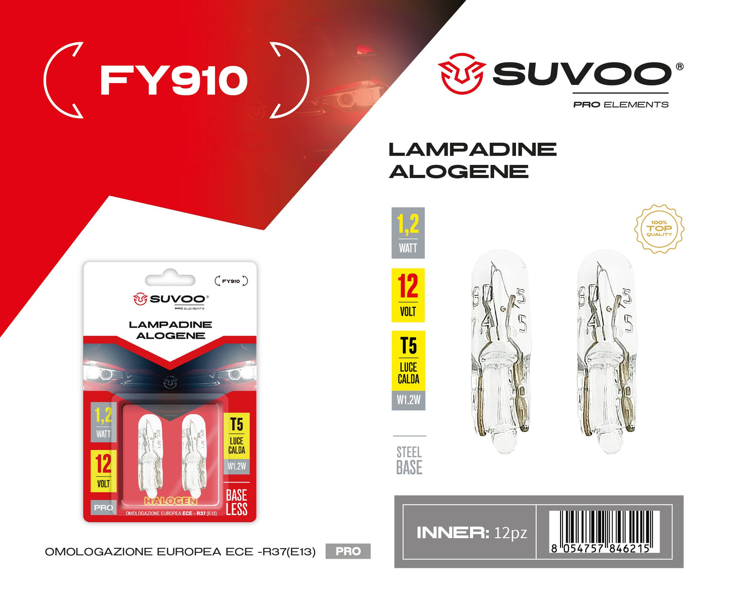 Lampadine alogene per auto FY910