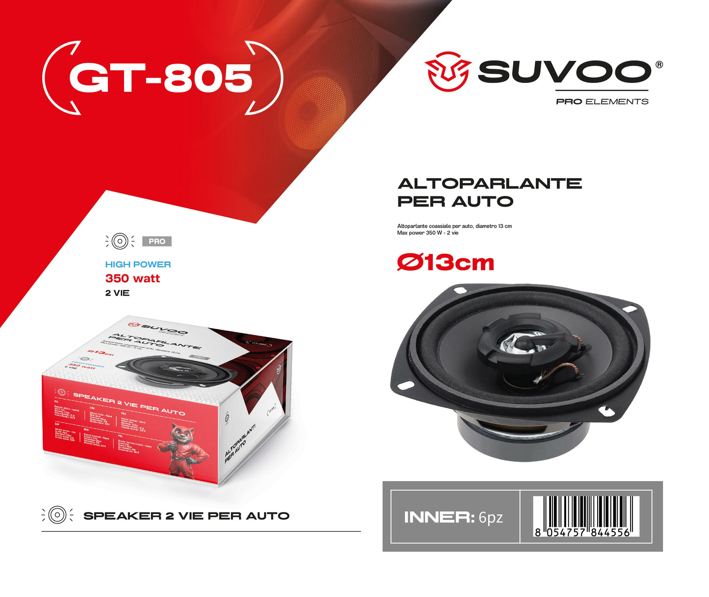 Altoparlante per Auto GT805