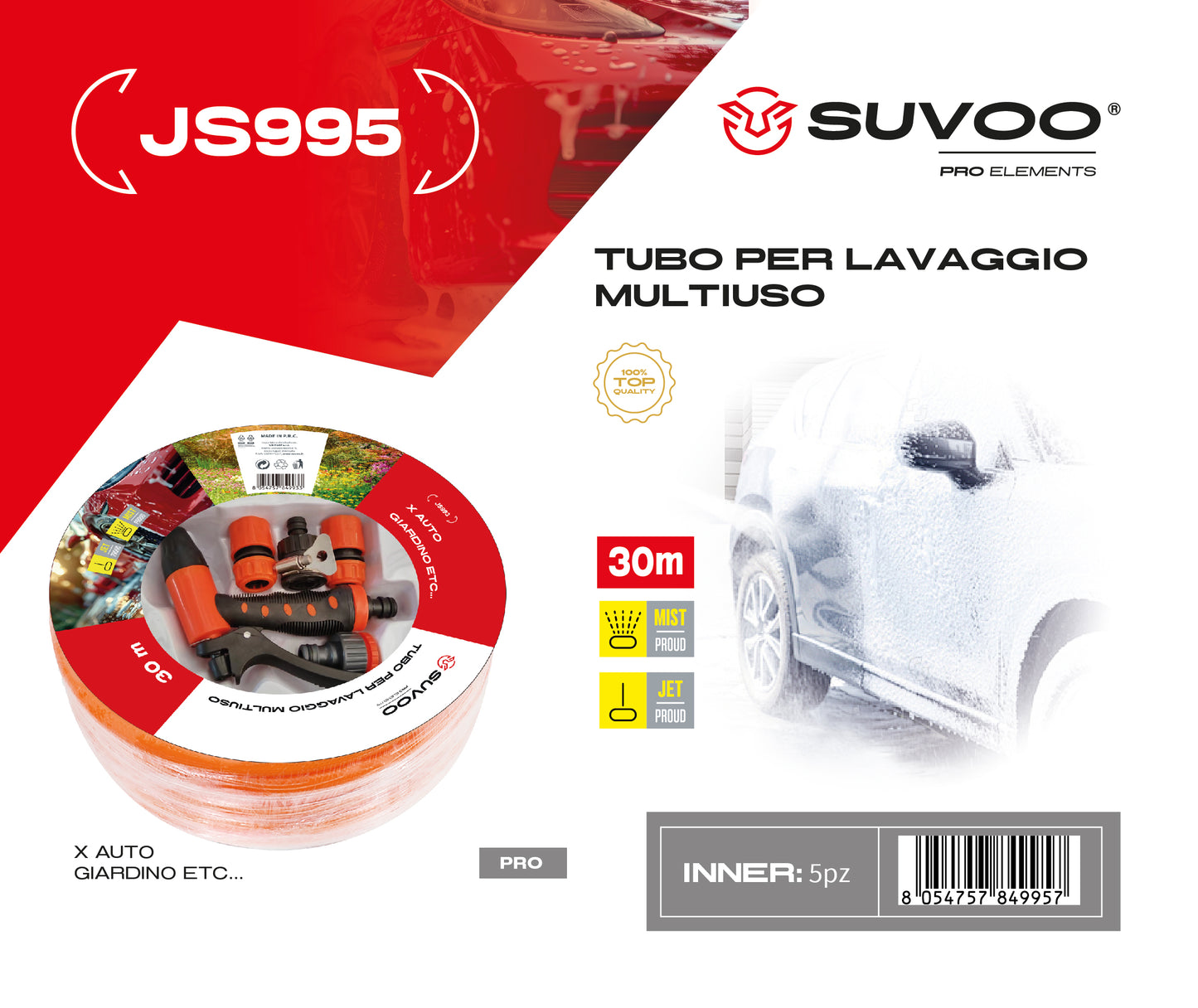 Tubo per Lavaggio da 30 m JS995