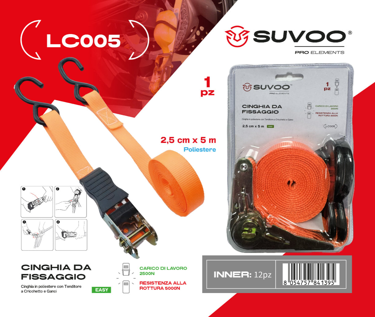 Cinghia da fissaggio