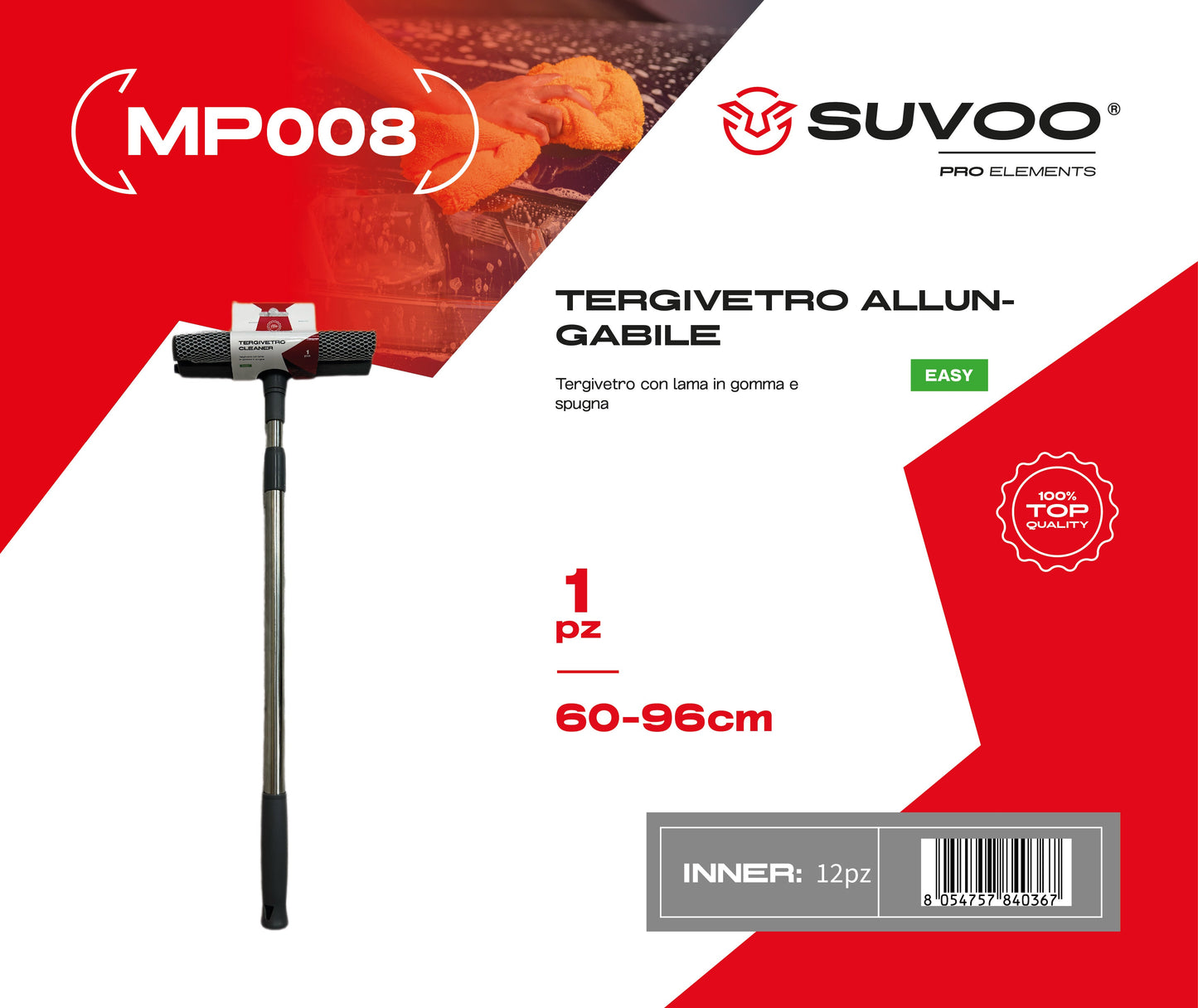 Lavavetro allungabile