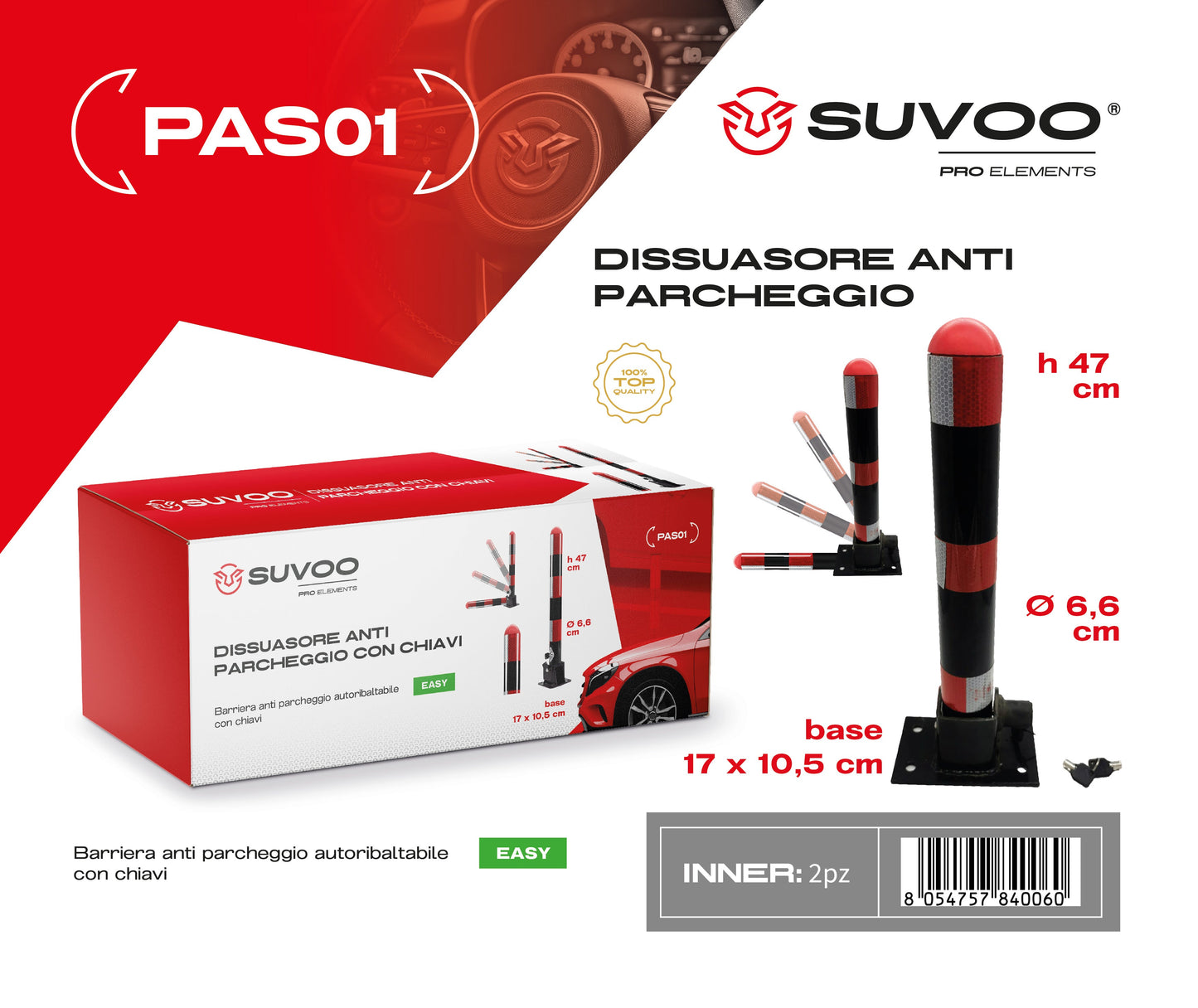 Dissuasore anti parcheggio